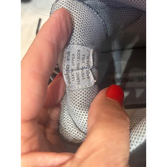 Steve Madden black shoe size 8.5 Suspend Black Nubuck 8 1/2 - Picture 5 of 16